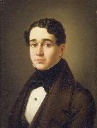 unknow artist Portrait of Don Ignacio Cecilio Algara Gomez de la Casa oil painting reproduction